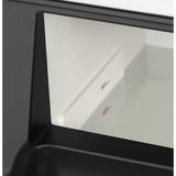 Unold 48955 máquina de cubo de hielo Máquina para hacer cubitos de hielo portátil 150 W Negro, Acero inoxidable, Preparador de cubitos de hielo acero fino/Negro, 150 W, 230 V, 50 Hz, Type E/F (CEE 7/7), 110 g, 550 g