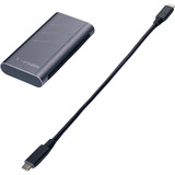 Verbatim TurboMetal SSD USB4 2TB USB Tipo C USB4 Gen 2x2 Plata, Unidad de estado sólido 2 TB, USB Tipo C, USB4 Gen 2x2, 3700 MB/s, 40 Gbit/s, Plata