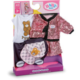 ZAPF Creation BABY born® Glam-Outfit 43cm, Accesorios para muñecas 