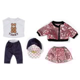 ZAPF Creation BABY born® Glam-Outfit 43cm, Accesorios para muñecas 