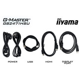 iiyama GB2471HSU-B1, Monitor de gaming negro (mate)