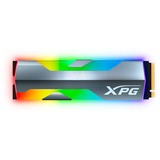 ADATA SPECTRIX S20G M.2 1000 GB PCI Express 3.0 3D NAND NVMe, Unidad de estado sólido aluminio, 1000 GB, M.2, 2500 MB/s