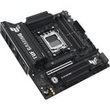ASUS TUF GAMING B850M-PLUS AMD B850 Zócalo AM5 micro ATX, Placa base AMD, Zócalo AM5, AMD Ryzen 7000 Series, AMD Ryzen 8000 Series, AMD Ryzen 9000 Series, Zócalo AM5, DDR5-SDRAM, 192 GB