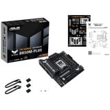 ASUS TUF GAMING B850M-PLUS AMD B850 Zócalo AM5 micro ATX, Placa base AMD, Zócalo AM5, AMD Ryzen 7000 Series, AMD Ryzen 8000 Series, AMD Ryzen 9000 Series, Zócalo AM5, DDR5-SDRAM, 192 GB