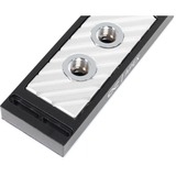 Alphacool Apex RAM X4 Water Cooler Silver, Refrigeración por agua negro/Plateado