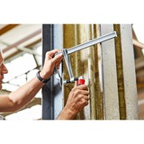 BESSEY Original Ganzstahl-Schraubzwinge GZ60-12KG, Gato plateado/Rojo