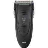 Braun Series 1 -170 Máquina de afeitar de láminas Recortadora Negro negro/Negro, Máquina de afeitar de láminas, Negro, Corriente alterna, 100-240 V, 293 g, 45,5 mm