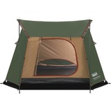 Coleman Tienda de cabina FastPitch Swagger 3, Tienda de campaña verde oscuro/Beige