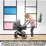 Corolle Cybex 3in1 Pram Cochecito para muñecas, Cochecitos de muñecos gris, Cochecito para muñecas, 3 año(s), 3,34 kg