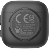 DJI Mic 3, Micrófono negro