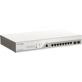 D-Link DBS-2000-10MP switch Gestionado L2 Gigabit Ethernet (10/100/1000) Energía sobre Ethernet (PoE) Gris, Interruptor/Conmutador Gestionado, L2, Gigabit Ethernet (10/100/1000), Energía sobre Ethernet (PoE), Montaje en rack