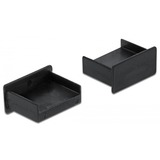 DeLOCK 64102 tapón antipolvo para puerto 10 pieza(s) USB tipo A, Tapa protectora negro, USB tipo A, Polipropileno (PP), Negro, 6,5 mm, 13 mm, 4 mm