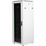 Digitus Armario de red de la serie Unique - 600 x 600 mm (an. x pr.), Armario IT gris claro, Rack o bastidor independiente, 800 kg, Gris