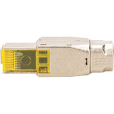 Digitus Conector de campo CAT 8.1, blindado, sin herramientas, Enchufe 
