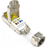 Digitus Conector de campo CAT 8.1, blindado, sin herramientas, Enchufe 