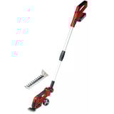 EINHELL Power X-Change tijera de césped / tijera para arbustos a batería GE-CG 18/100 Li T, 18 Voltios, Podadora rojo/Negro