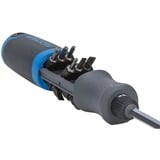 GEDORE Destornillador de cargador con función de trinquete SilentGEAR 1/4" negro/Azul