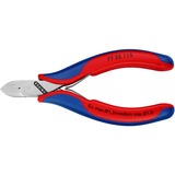 KNIPEX 77 22 115 alicate Alicates de corte diagonal Alicates de corte diagonal, Acero, De plástico, Azul/Rojo, 11,5 cm, 80 g