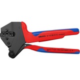 KNIPEX Alicates de engaste sistema 97 43 66 EVO, Crimpadora rojo/Azul