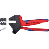 KNIPEX Alicates de engaste sistema 97 43 66 EVO, Crimpadora rojo/Azul