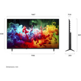 LG 65QNED7EB3C, QNED TV negro