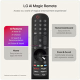 LG 65QNED7EB3C, QNED TV negro