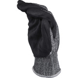 Makita Guantes de trabajo, talla L (9), resistencia al corte F/7 negro/Gris