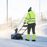 Makita Sopladora de nieve a batería SN001GZ, 40 Voltios, Soplador de nieve verde/Negro