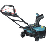 Makita Sopladora de nieve a batería SN001GZ, 40 Voltios, Soplador de nieve verde/Negro