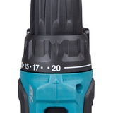 Makita Taladro atornillador a batería DDF490Z, 18 Voltios, Taladro/destornillador azul/Negro