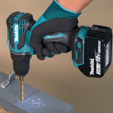 Makita Taladro atornillador a batería DDF490Z, 18 Voltios, Taladro/destornillador azul/Negro