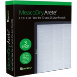 Meaco Dry Arete One Filtro HEPA H13 20L / 25L, 3 piezas, Filtros 