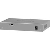 Netgear MS105-100EUS switch No administrado 2.5G Ethernet (100/1000/2500) Energía sobre Ethernet (PoE) 1U, Interruptor/Conmutador gris, No administrado, 2.5G Ethernet (100/1000/2500), Energía sobre Ethernet (PoE), Montaje en rack, 1U