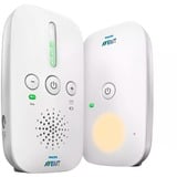 Philips Audio Monitors Vigilabebés SCD502/26 Vigilabebés con audio DECT blanco/Gris, Vigilabebés con tecnología DECT, 120 canales, 300 m, 50 m, 300 m, Blanco
