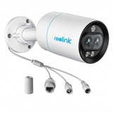 Reolink P330M Bala (forma) Cámara de seguridad IP Interior y exterior 3840 x 2160 Pixeles Pared, Cámara de vigilancia blanco/Negro, Cámara de seguridad IP, Interior y exterior, Alámbrico, Google Assistant, 450 lm, 6500 K