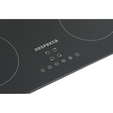 Respekta 15110000000726, Juego de cocina negro (mate)