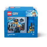 Room Copenhagen LEGO Lunch-Box Set City, Caja de almuerzo azul/Plateado
