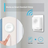 TP-Link Tapo H100 Accesorios y piezas para plataforma de IoT, Hub Blanco, Hub inteligente con alarma