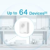 TP-Link Tapo H100 Accesorios y piezas para plataforma de IoT, Hub Blanco, Hub inteligente con alarma