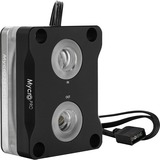 Thermal Grizzly Intel 1851 Mycro Direct-Die Pro RGB V1, Cuerpo de refrigeración negro/Transparente