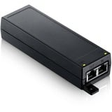 Zyxel PoE12-30W 2.5 Gigabit Ethernet, Inyector PoE negro, 2.5 Gigabit Ethernet, 100,1000,2500 Mbit/s, IEEE 802.3ab, IEEE 802.3at, IEEE 802.3bz, IEEE 802.3u, Negro, 30 W, 100 - 240 V