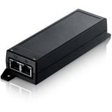Zyxel PoE12-30W 2.5 Gigabit Ethernet, Inyector PoE negro, 2.5 Gigabit Ethernet, 100,1000,2500 Mbit/s, IEEE 802.3ab, IEEE 802.3at, IEEE 802.3bz, IEEE 802.3u, Negro, 30 W, 100 - 240 V