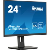 iiyama ProLite XUB2495WSU-B7 pantalla para PC 61,2 cm (24.1") 1920 x 1200 Pixeles WUXGA LED Negro, Monitor LED negro (mate), 61,2 cm (24.1"), 1920 x 1200 Pixeles, WUXGA, LED, 4 ms, Negro