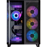 ALTERNATE PC para juegos • RTX 5080 • AMD Ryzen™ 7 9800X3D • 32 GB RAM Reacondicionado, Gaming-PC negro/Transparente