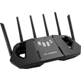 ASUS 90IG0A30-MO9C00 router inalámbrico 2.5 Gigabit Ethernet Tribanda (2.4 GHz / 5 GHz / 6 GHz) Negro negro, Wi-Fi 7 (802.11be), Tribanda (2.4 GHz / 5 GHz / 6 GHz), Ethernet, Negro, Router de sobremesa
