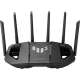 ASUS 90IG0A30-MO9C00 router inalámbrico 2.5 Gigabit Ethernet Tribanda (2.4 GHz / 5 GHz / 6 GHz) Negro negro, Wi-Fi 7 (802.11be), Tribanda (2.4 GHz / 5 GHz / 6 GHz), Ethernet, Negro, Router de sobremesa