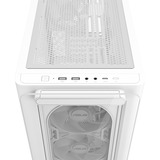 ASUS A23 PLUS TG ARGB WHITE Blanco, Cajas de torre blanco, PC, Blanco, micro ATX, Mini-ITX, Multi, 16,5 cm, 38 cm
