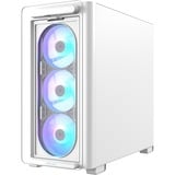 ASUS A23 PLUS TG ARGB WHITE Micro Torre Blanco, Cajas de torre blanco, Micro Torre, PC, Blanco, micro ATX, Mini-ITX, Juego, Multi