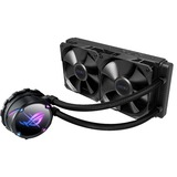 ASUS ROG STRIX LC II 240 Procesador Sistema de refrigeración líquida todo en uno 12 cm Negro, Refrigeración por agua negro, Sistema de refrigeración líquida todo en uno, 12 cm, 137,5 m³/h, Negro