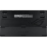 ASUS ROG Strix Scope II 96 RX Wireless teclado Juego USB + RF Wireless + Bluetooth Negro, Teclado para gaming negro, 96%, Inalámbrico y alámbrico, USB + RF Wireless + Bluetooth, Switch de tecla óptico, LED RGB, Negro